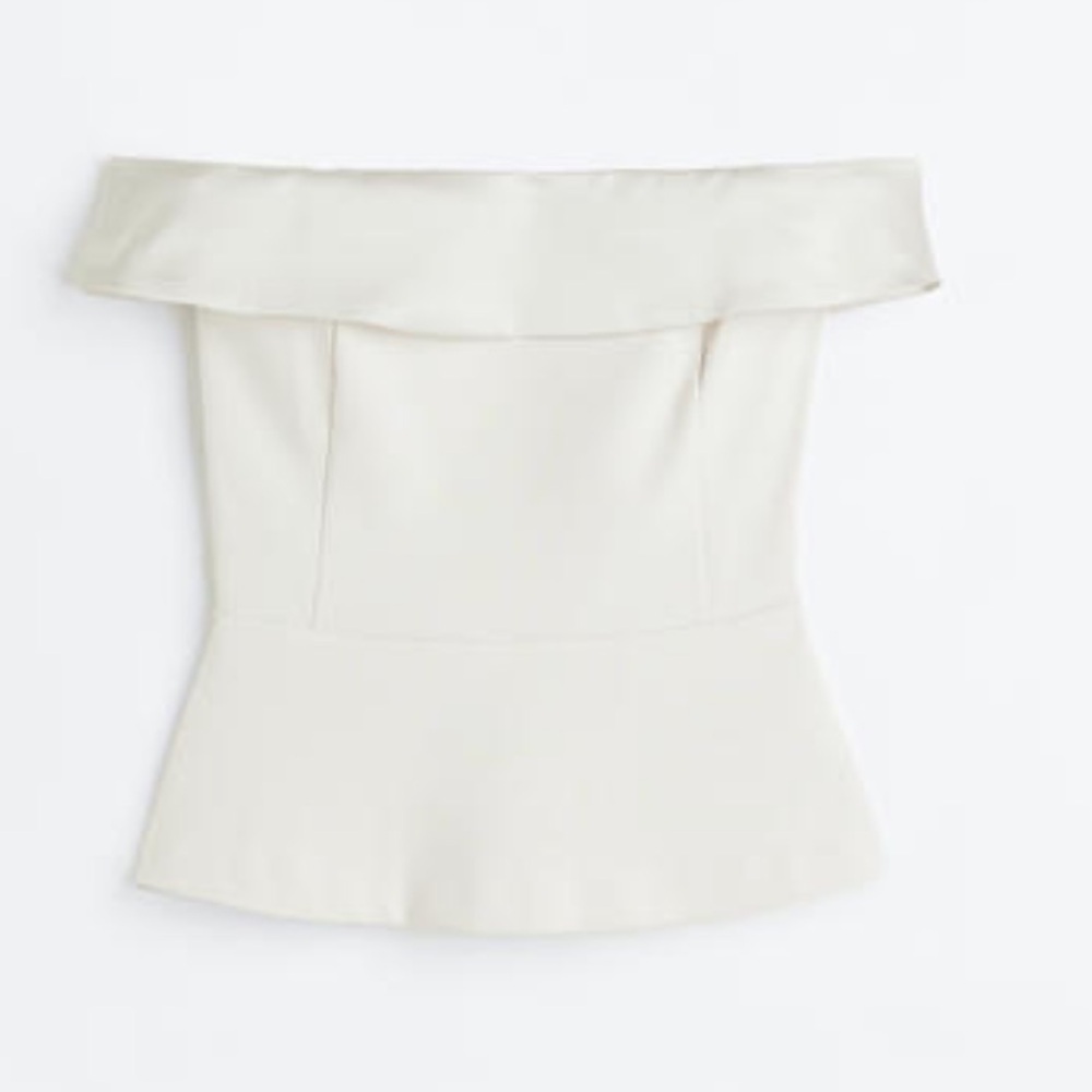 H&M peplum top